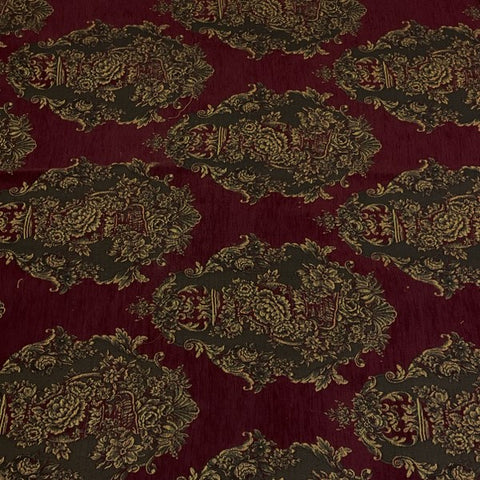 Burch Fabrics Silvano Red Upholstery Fabric