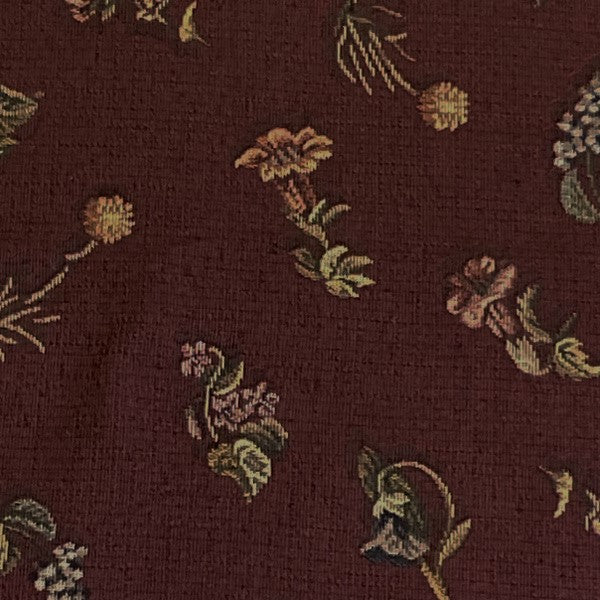 Burch Fabrics Penny Burgundy Upholstery Fabric