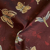 Burch Fabrics Fly Away Burgundy Upholstery Fabric