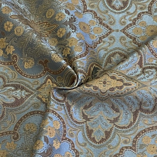 Burch Fabrics Renee Blue Upholstery Fabric