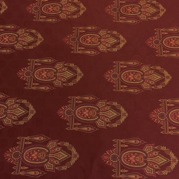 Burch Fabrics Hanning Red Upholstery Fabric