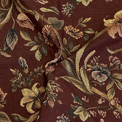 Burch Fabrics Calcutta Burgundy Upholstery Fabric