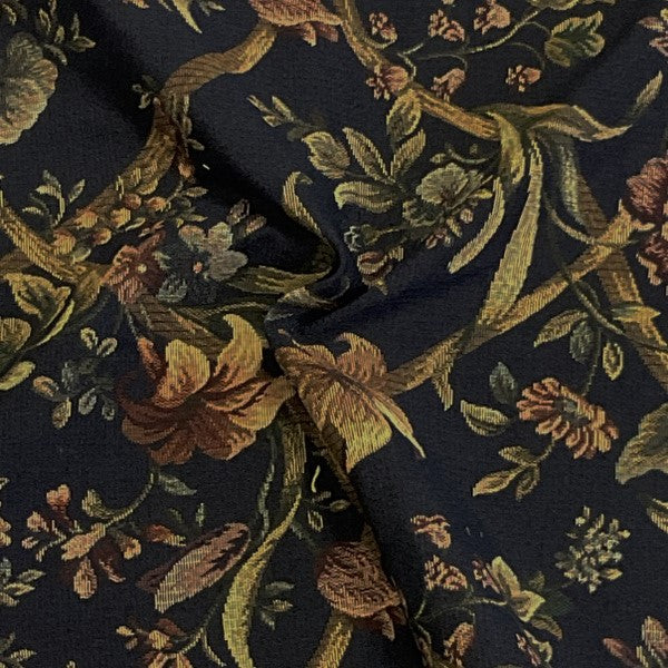 Burch Fabrics Calcutta Navy Upholstery Fabric