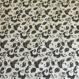 Burch Fabrics Kafka Black & White Upholstery Fabric