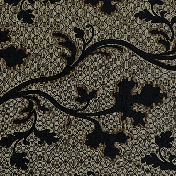 Burch Fabrics Zachary Black Upholstery Fabric