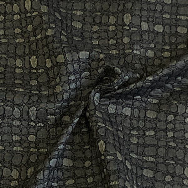 Burch Fabrics Gary Ebony Upholstery Fabric
