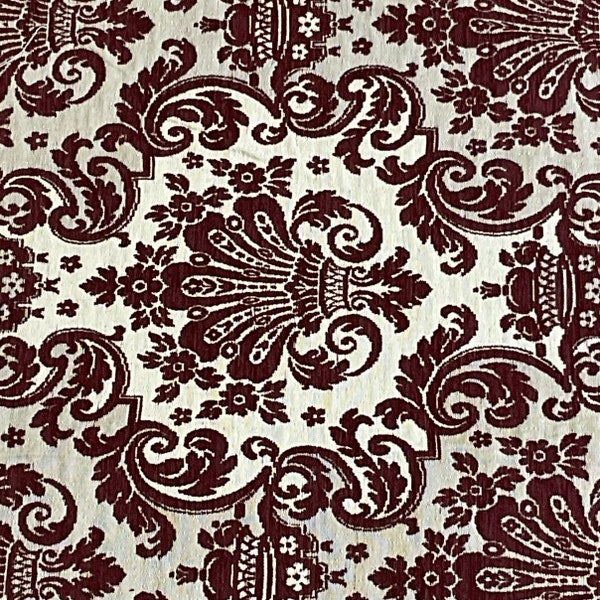 Burch Fabrics Micah Cranberry Upholstery Fabric