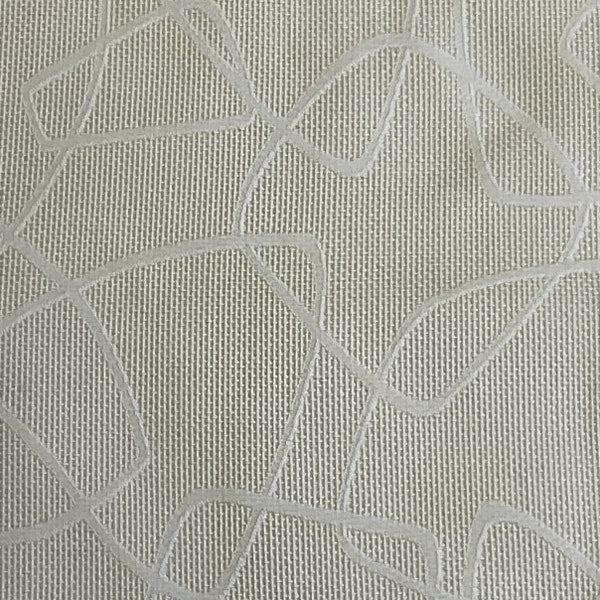 Burch Fabrics Squiggle Ivory Upholstery Fabric