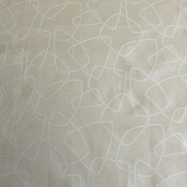 Burch Fabrics Squiggle Ivory Upholstery Fabric