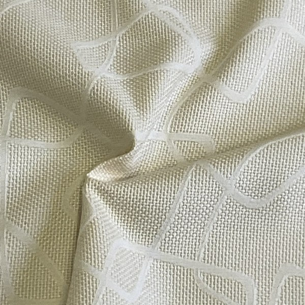 Burch Fabrics Squiggle Ivory Upholstery Fabric