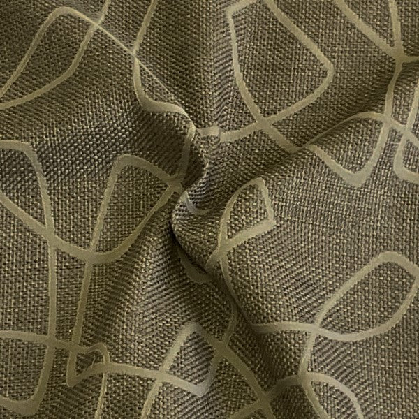 Burch Fabrics Squiggle Olive Upholstery Fabric