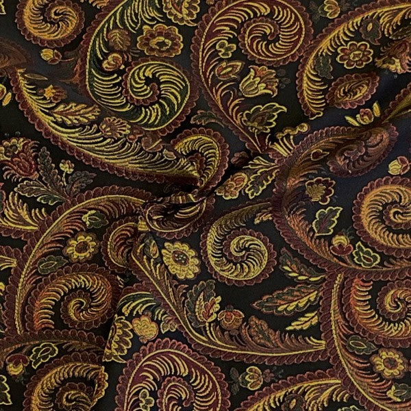 Burch Fabrics Aslin Noir Upholstery Fabric