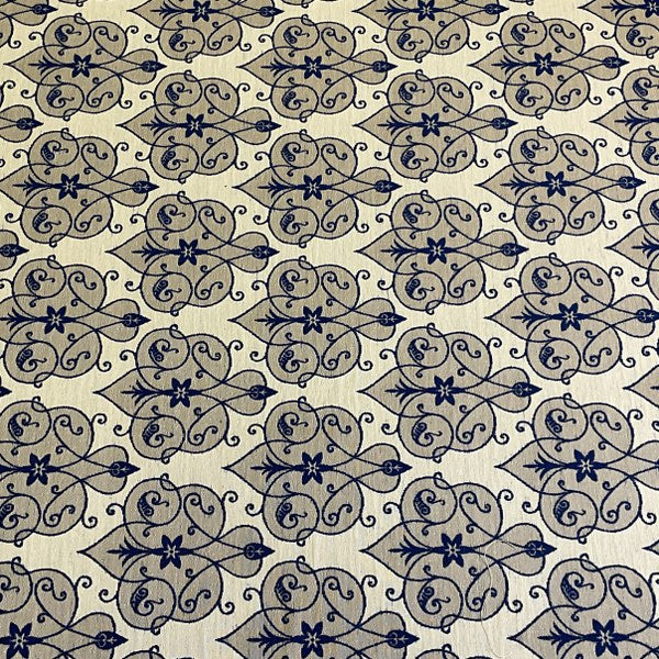 Burch Fabrics Elton Royal Blue Upholstery Fabric