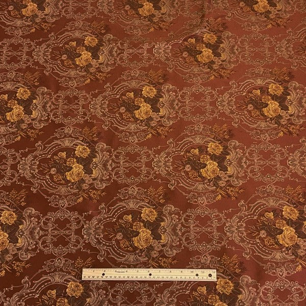Burch Fabrics Delta Arlene Copper Upholstery Fabric