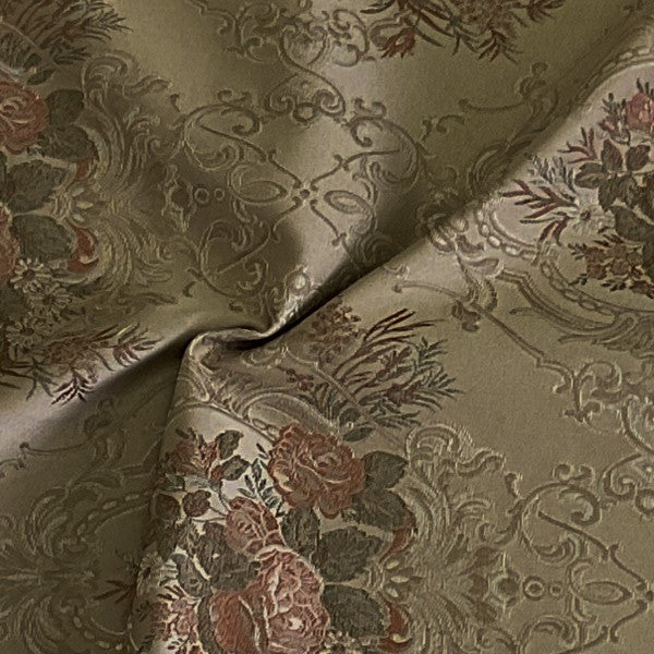 Burch Fabrics Delta Arlene Champagne Upholstery Fabric