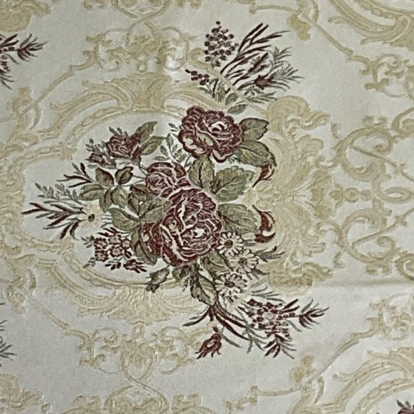 Burch Fabrics Delta Arlene Ivory Upholstery Fabric