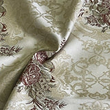 Burch Fabrics Delta Arlene Ivory Upholstery Fabric