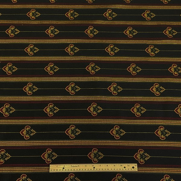 Burch Fabrics Mindy Noir Upholstery Fabric