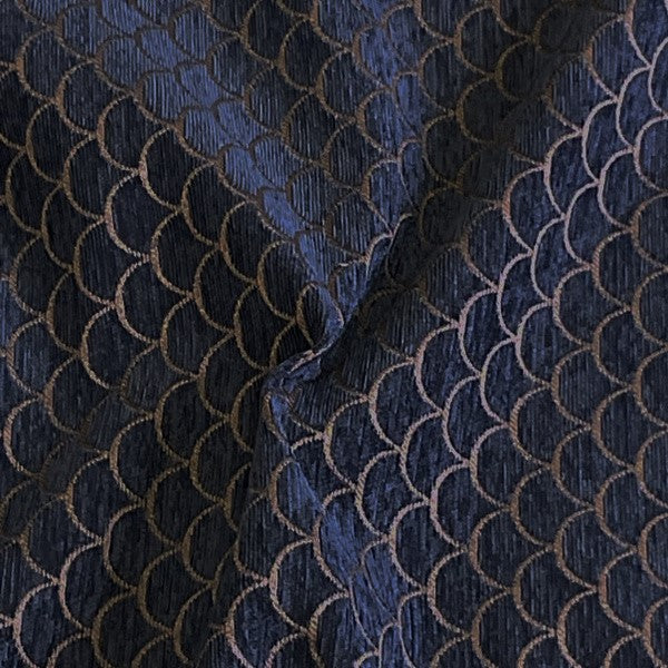 Burch Fabrics Jody Navy Upholstery Fabric