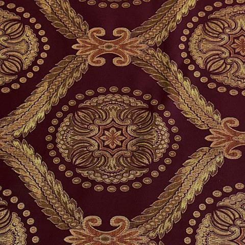 Burch Fabrics Monarch Wine Upholstery Fabric