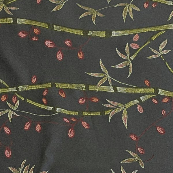 Burch Fabrics Bette Charcoal Upholstery Fabric