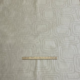 Burch Fabrics Squares Ivory Upholstery Fabric