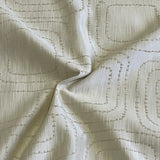 Burch Fabrics Squares Ivory Upholstery Fabric