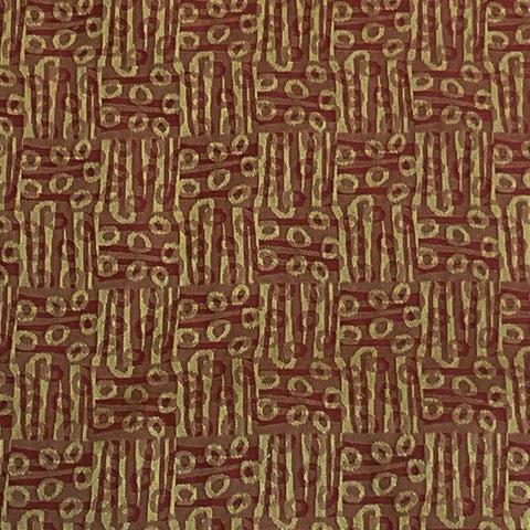 Burch Fabrics Kente Crimson Upholstery Fabric