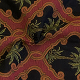 Burch Fabrics Morgan Black & Red Upholstery Fabric