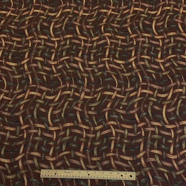 Burch Fabrics Bombay Rust Upholstery Fabric