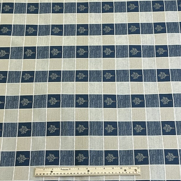 Burch Fabrics Kira Blue Upholstery Fabric