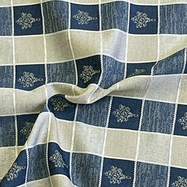 Burch Fabrics Kira Blue Upholstery Fabric