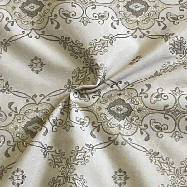 Burch Fabrics Cory Champagne Upholstery Fabric
