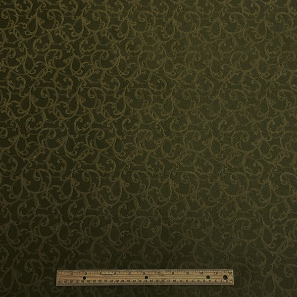 Burch Fabric Allen Olive Branch Upholstery Fabric
