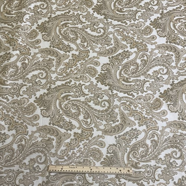 Burch Fabric Giselle Cream Upholstery Fabric