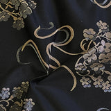 Burch Fabric Elsie Black Upholstery Fabric