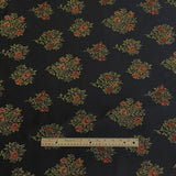 Burch Fabric Bouquet Black Upholstery Fabric