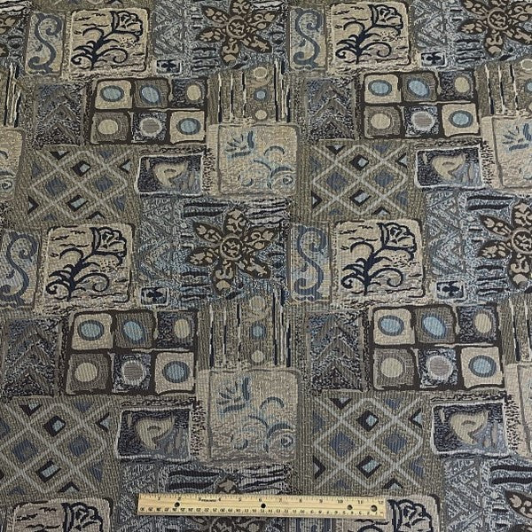 Burch Fabric Dave Blue Upholstery Fabric