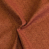 Burch Fabric Spiral Rust Upholstery Fabric