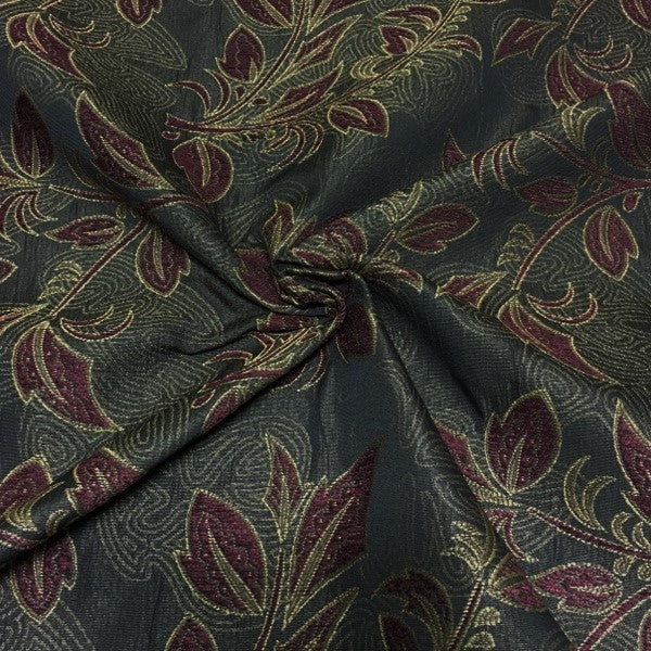 Mimo Morocco Botanical Brown Upholstery Fabric Swavelle Mill Creek