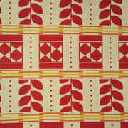 Remnant of Moderne Apple Upholstery Fabric