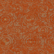Remnant of Architex Monarchy Orange Upholstery Fabric