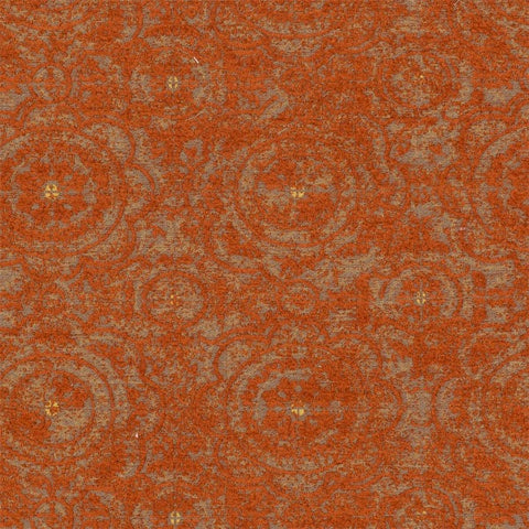 Remnant of Architex Monarchy Orange Upholstery Fabric