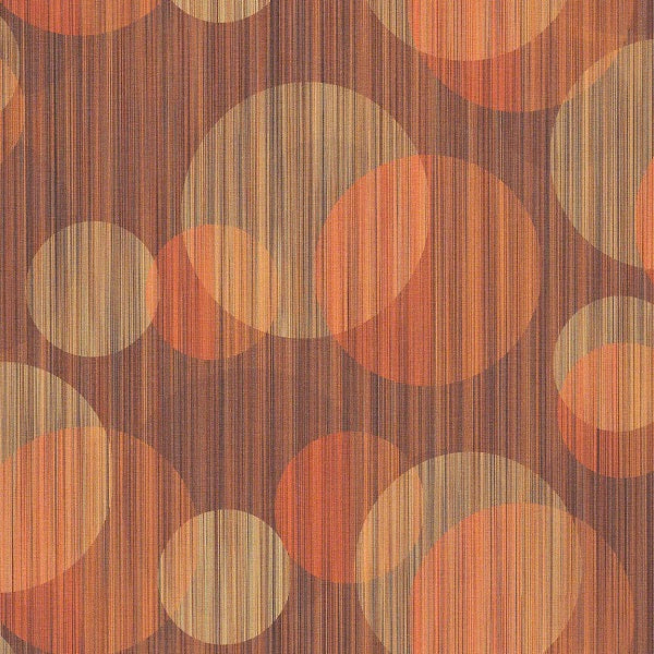 CF Stinson Bubblerake Emberglo Orange Upholstery Vinyl