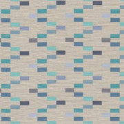 Remnant of CF Stinson Cannon Beach Starfish Sunbrella Gray Upholstery Fabric