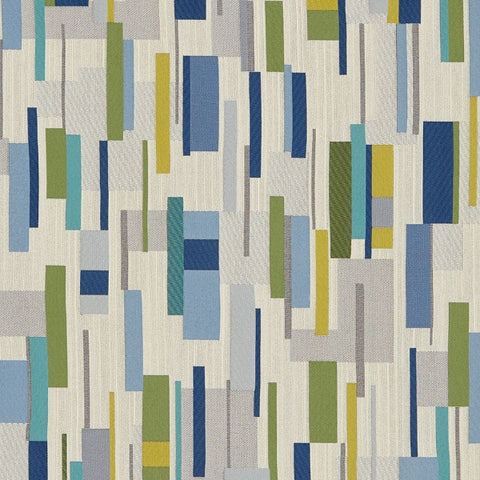 Remnant of CF Stinson Color Block Crisp Upholstery Fabric