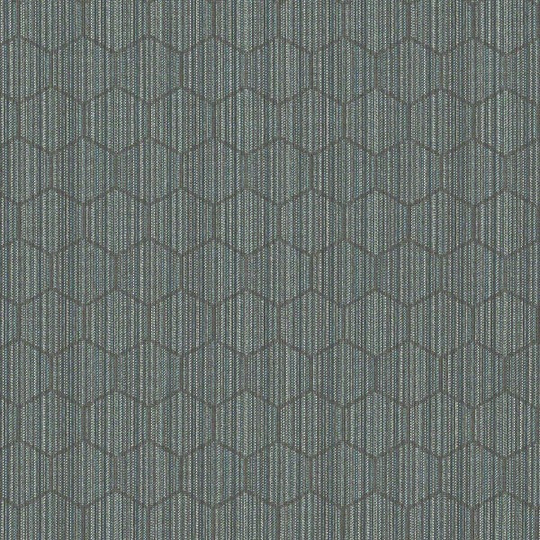 Remnant of CF Stinson Hive Water Upholstery Fabric