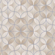 Remnant of CF Stinson Orbit Moonbeam Upholstery Fabric