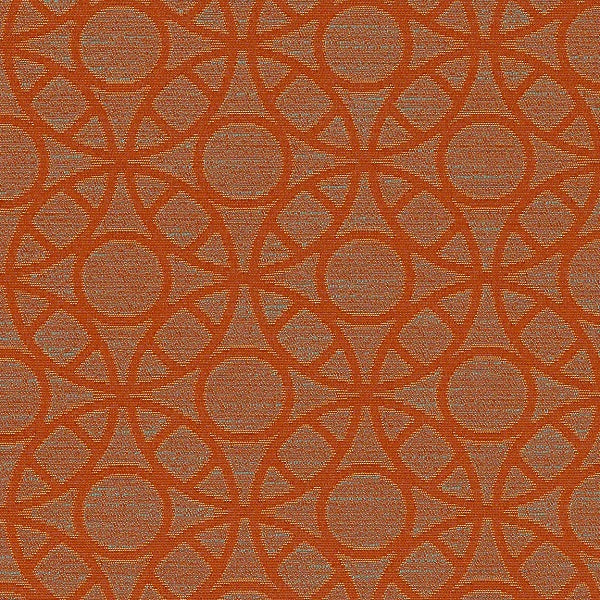 Cf Stinson Pergola Marmalade Orange Upholstery fabric