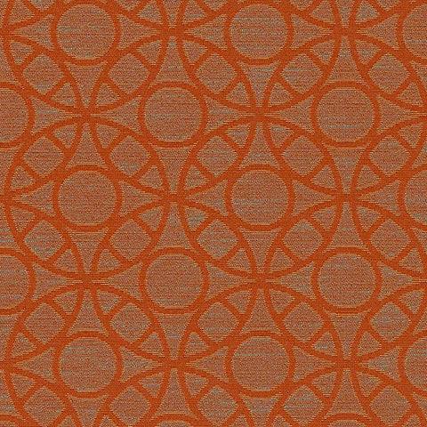 Cf Stinson Pergola Marmalade Orange Upholstery fabric